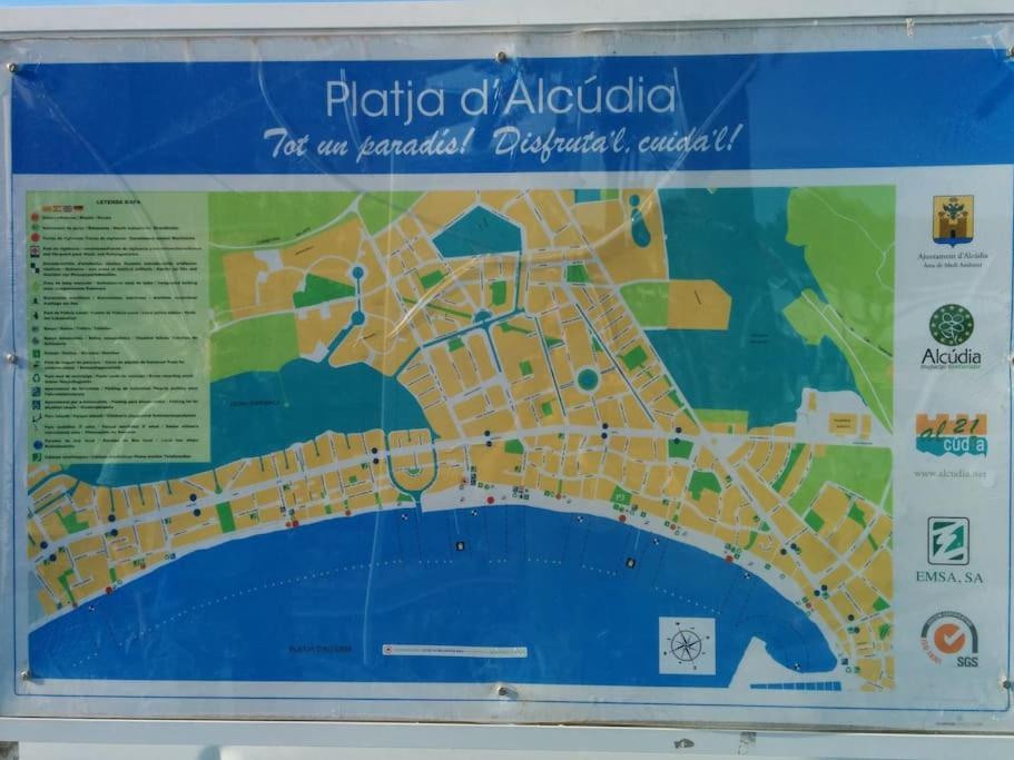 Piso Moderno Con Piscina Siesta 2 Daire Port de Alcudia  Dış mekan fotoğraf